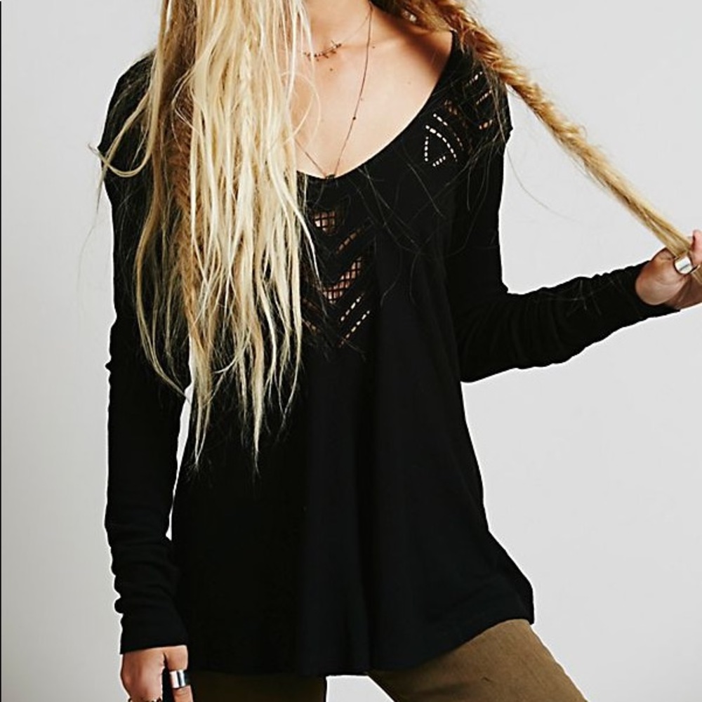 Free People Moonrise Cutwork Thermal